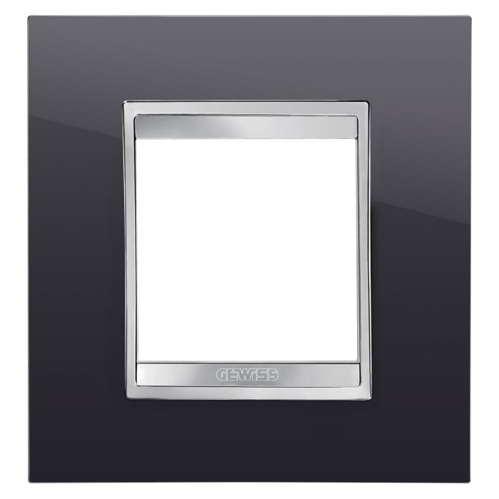 Рамка Chorusmart LUX 2M тонер чорний GEWISS [GW16222TN]