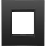 Рамка Chorusmart LUX 2M металева сатин чорний GEWISS [GW16222XM]