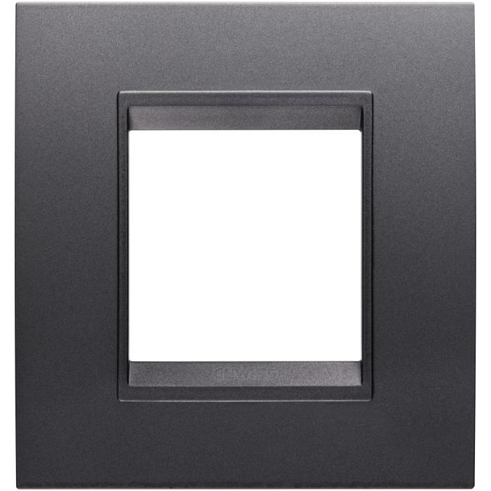 Рамка Chorusmart LUX 2M сланець абсолют GEWISS [GW16222YA]