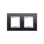 Рамка Chorusmart LUX 2+2M горизонтальна тонер чорний GEWISS [GW16223TN]