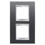 Рамка Chorusmart LUX 2+2M вертикальна сланець GEWISS [GW16224VA]