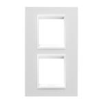 Рамка Chorusmart LUX 2+2M вертикальна монохром білий GEWISS [GW16224YB]