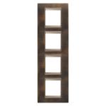 Рамка Chorusmart LUX 2+2+2+2M вертикальна антична латунь GEWISS [GW16229XQ]