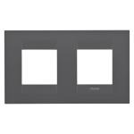 Рамка Chorusmart GEO 2+2M горизонтальна сатин чорний GEWISS [GW16423VN]
