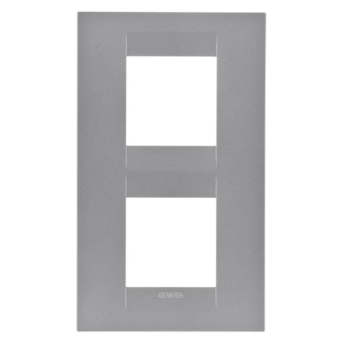 Рамка Chorusmart GEO 2+2M вертикальна титан GEWISS [GW16424VT]