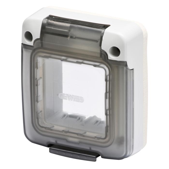 Герметична панель 27 COMBI 2М IP65 димчаста GEWISS [GW27403]