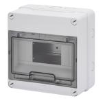 Корпус пластиковий 40 CD навісний 8М прозорі дверцята ІР55 GEWISS [GW40003]