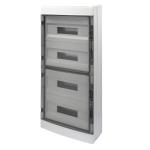 Корпус пласт. 40 CD навісний 72М (18X4) (410x878x160) прозорі дверцята ІР65 GEWISS [GW40109]