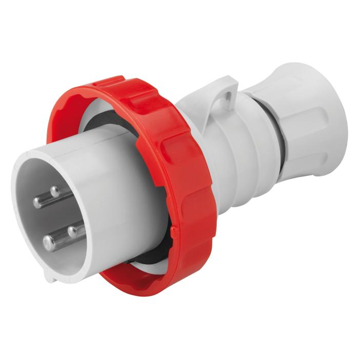 Вилка переносна IEC 309 HP IP67 3P+E 16A 400V 6H GEWISS [GW60030H]