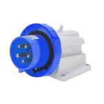 Вилка стаціонарна 90° IEC 309 HP IP67 2P+E 32A 230V 6H GEWISS [GW60437]
