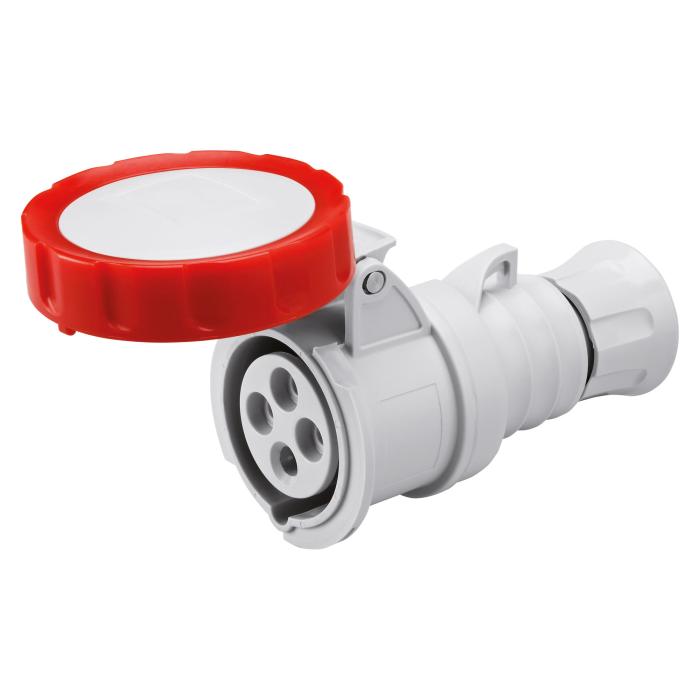 Розетка переносна IEC 309 HP IP67 3P+E 32A 400V 6H GEWISS [GW62041H]