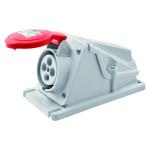 Розетка стаціонарна 90° IEC 309 HP IP44 3P+E 16A 400V 6H GEWISS [GW62481]