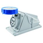Розетка стаціонарна 90° IEC 309 HP IP67 2P+E 16A 230V 6H GEWISS [GW62499]