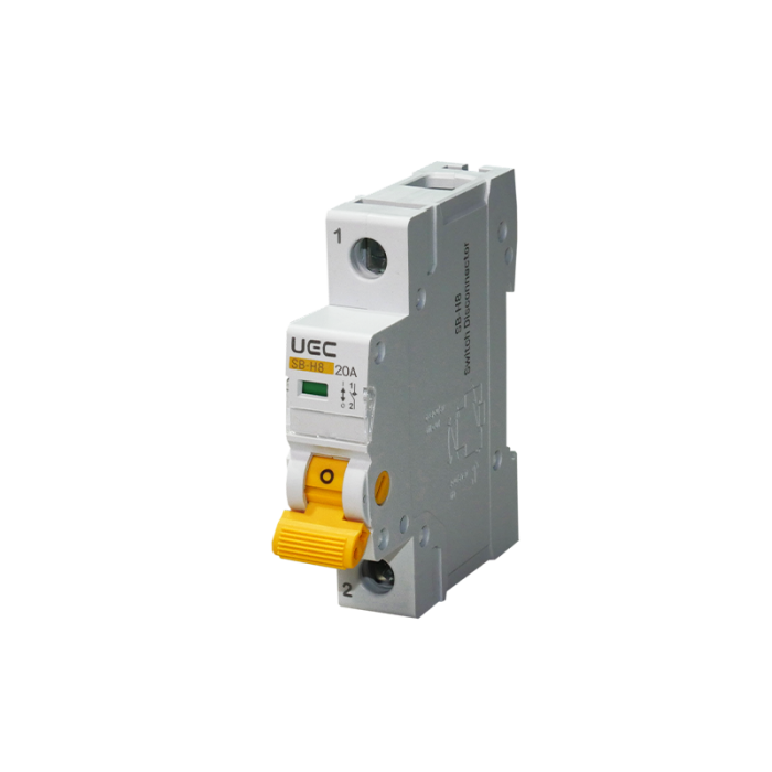 Вимикач навантаження SB-H8 1P 020A UEC [MSD-1-020]