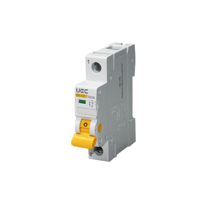 Вимикач навантаження SB-H8 1P 100A UEC [MSD-1-100]