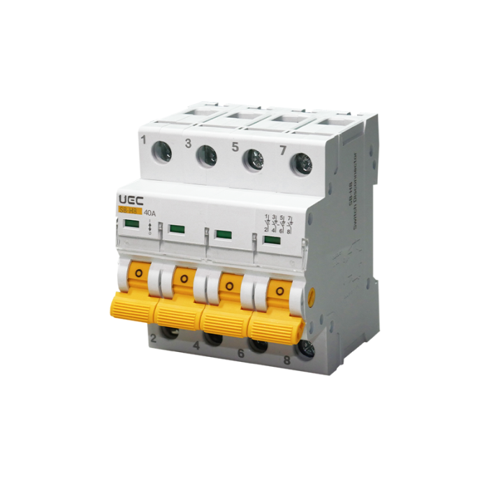 Вимикач навантаження SB-H8 4P 040A UEC [MSD-4-040]