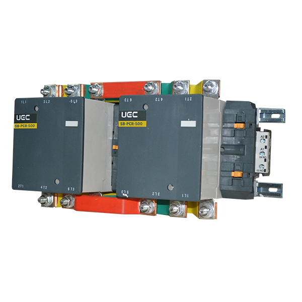 Контактор реверсивний SB-РCR-500 500А 220В/АС3 UEC [PCR6-SB-500-220]