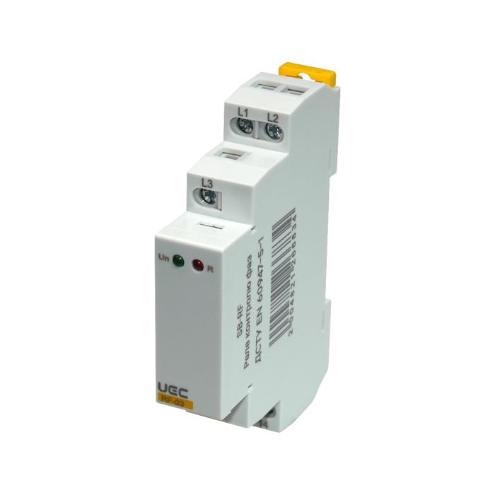 Реле фаз RF 03 3ф 220-460 В AC UEC [SB-RF-03-220-460VAC]