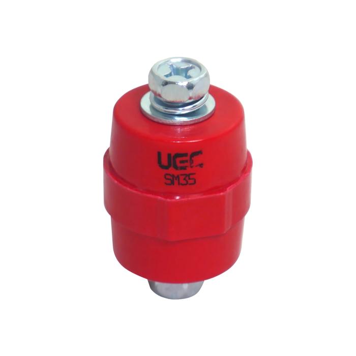 Ізолятор SM35 М8 силовий з болтом UEC [SB-SM-35-08-B-U]