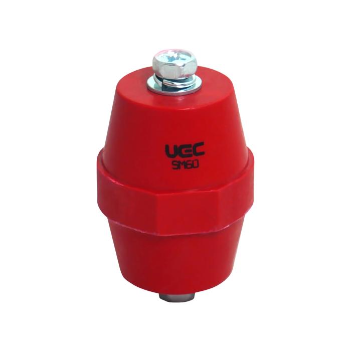 Ізолятор SM60 М8 силовий з болтом UEC [SB-SM-60-08-B-U]