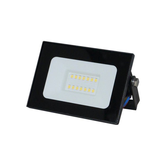 Прожектор LED UEC Delta SLC 10Вт 6500K IP65 чорний [SLC-10-IP65-0-B]