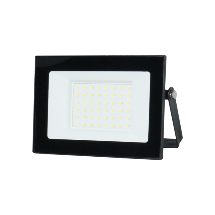 Прожектор LED UEC Delta SLC 50Вт 6500K IP65 чорний [SLC-50-IP65-0-B]