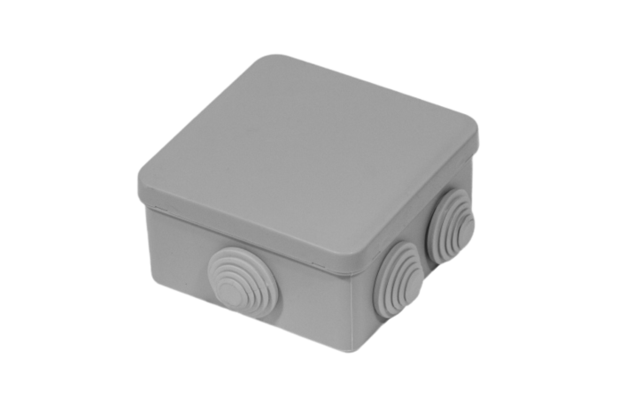 Коробка монтажна для відкритої проводки 85х85х40 мм UEC IP55 [UKO11-085-085-040-IP55-U]
