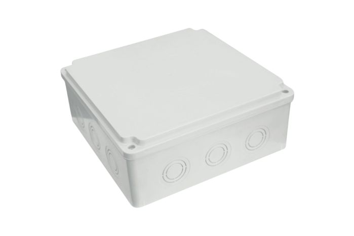 Коробка монтажна для відкритого встановлення 200х200х80 мм UEC IP65 [UKO11-200-200-080-IP65-U]