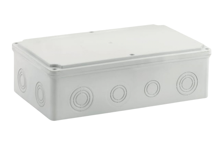 Коробка монтажна для відкритого встановлення 260х150х80 мм UEC IP65 [UKO11-260-150-080-IP65-U]