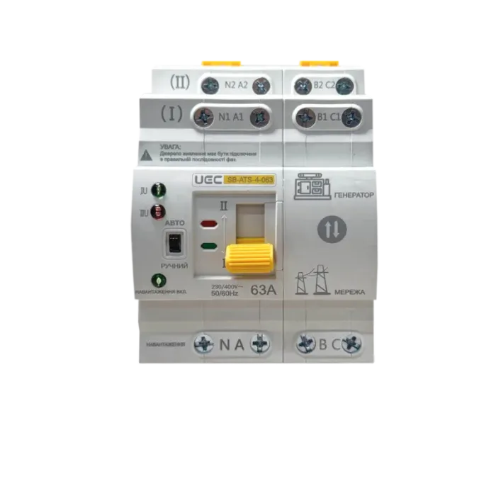 Автоматичний перемикач АВР SB-ATS-4-063-UEC, UEC [AVR-4-063]