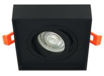 Акцентний світильник GU5.3, IP20, чорний, Luxel [DLD-02B]