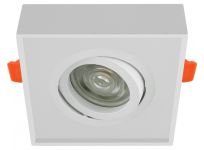 Акцентний світильник GU5.3, IP20, білий, Luxel [DLD-02W]