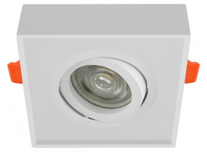 Акцентний світильник GU5.3, IP20, білий, Luxel [DLD-02W]