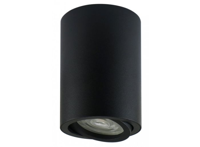 Акцентний світильник GU10, IP20, чорний, Luxel [DLD-04B]