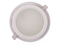 Панель LED скляна 6 Вт, 4000К, IP20, Luxel [DLRG-6N]