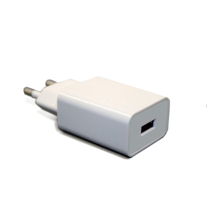 Блок живлення USB type A, білий, Electro House [EH-AD-1]