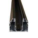 Комплект демпферної системи під натяжну стелю, чорний, Electro House [EH-AP-12B-EH-AP-12BPC]