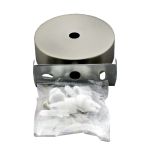 Кріплення стельове для спрямованого світильника, сатин, Electro House [EH-BSL-11G]