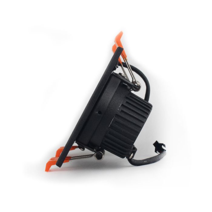 LED світильник стельовий подвійний 5 Вт х2, 4100К, чорний, Electro House [EH-CLM-04]