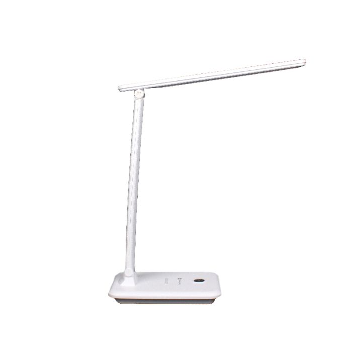 LED світильник настільний з бездротовою зарядкою 10 Вт, 2700К/4100К/6500К, білий, Electro House [EH-LMT-WC1]