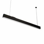 LED світильник офісний 40 Вт, 3000K/4000K/6000K, чорний, Electro House [EH-OFL-40W]