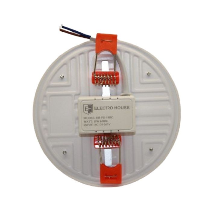 LED панель кругла 18 Вт, 6500К, Electro House [EH-PU-18RC]
