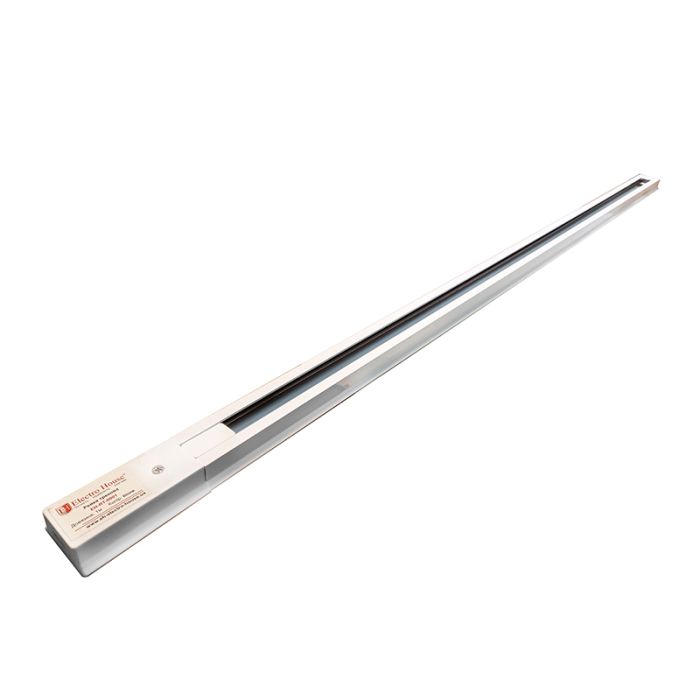 Рейка для трекового світильника 1 м, білий, Electro House [EH-RT-0001]