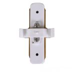 Конектор для трекового світильника прямий, білий, Electro House [EH-TC-0001]