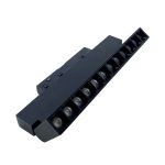 LED світильник трековий магнітний поворотний 12 Вт, 4000К, чорний, Electro House [EH-TMLF-12W]