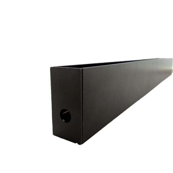 Трекова магнітна рейка накладна 1 м, чорний, Electro House [EH-TRMs-1m]