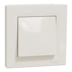 Вимикач одноклавішний самозажимний ір44 крем Asfora, Schneider Electric [EPH0100223]