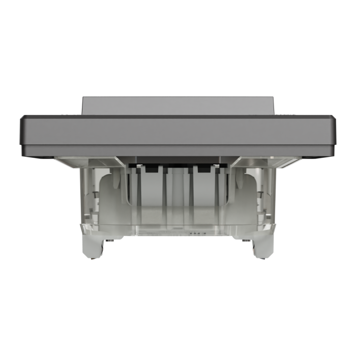 Вимикач одноклавішний самозажимний антрацит ip44 Asfora, Schneider Electric [EPH0100271]