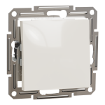 Вимикач, кремовий, 1-клавішний, 10 А, Asfora - Schneider Electric [EPH0170123]