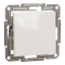 Вимикач одноклавішний, кремовий, Asfora, без рамки, Schneider Electric [EPH0170123]